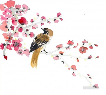 鳥 Painting - 水彩の鳥